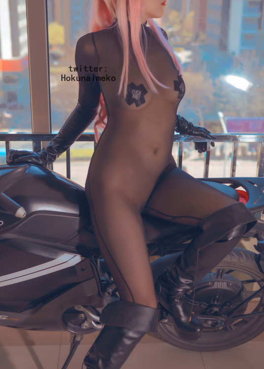 北乃芽子-Hokunaimeko NO.007 オリジナルコスプレ オートバイお姉ちゃん [73P 2V 234MB]_第3集