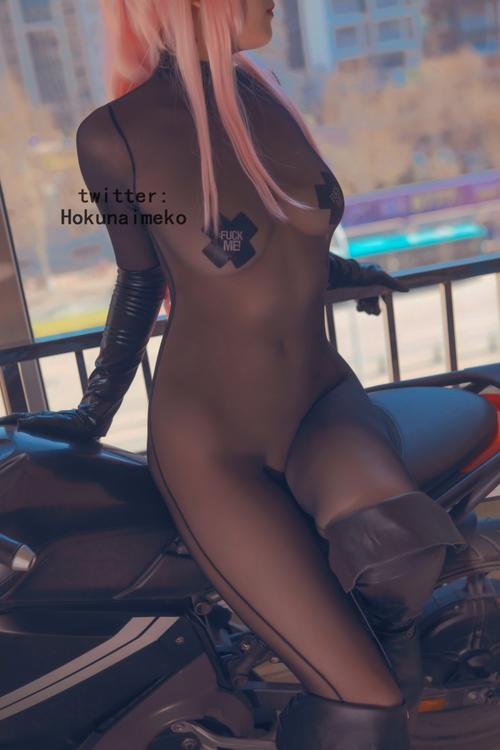 北乃芽子-Hokunaimeko NO.007 オリジナルコスプレ オートバイお姉ちゃん [73P 2V 234MB]_第3集