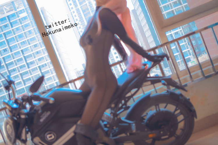 北乃芽子-Hokunaimeko NO.007 オリジナルコスプレ オートバイお姉ちゃん [73P 2V 234MB]_第4集