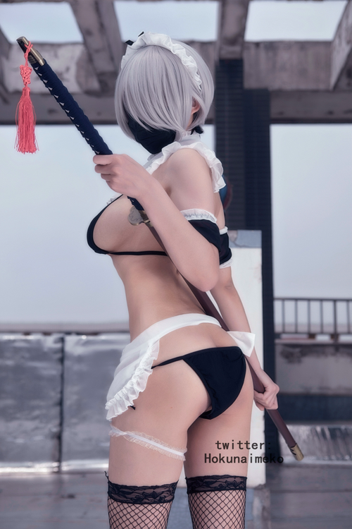 北乃芽子-Hokunaimeko NO.009 オリジナルコスプレ　戦闘メイド [38P 2V 243MB]_第1集