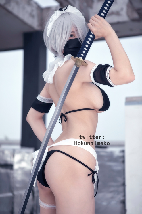 北乃芽子-Hokunaimeko NO.009 オリジナルコスプレ　戦闘メイド [38P 2V 243MB]_第1集