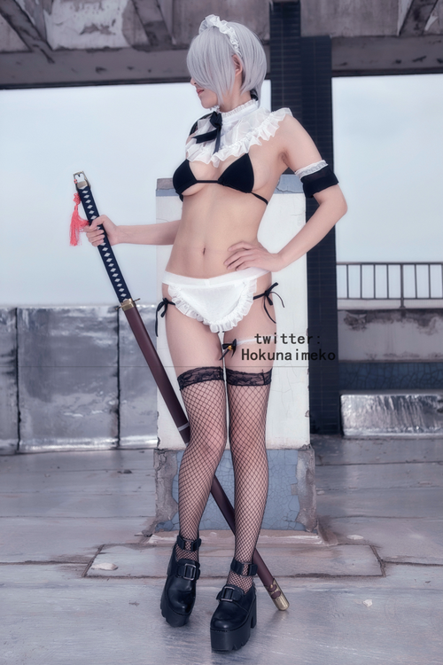 北乃芽子-Hokunaimeko NO.009 オリジナルコスプレ　戦闘メイド [38P 2V 243MB]_第1集