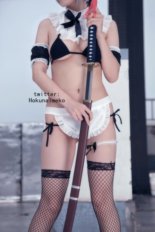 北乃芽子-Hokunaimeko NO.009 オリジナルコスプレ　戦闘メイド [38P 2V 243MB]_第1集