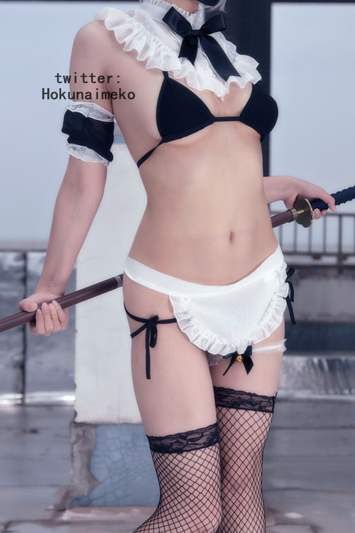 北乃芽子-Hokunaimeko NO.009 オリジナルコスプレ　戦闘メイド [38P 2V 243MB]_第1集