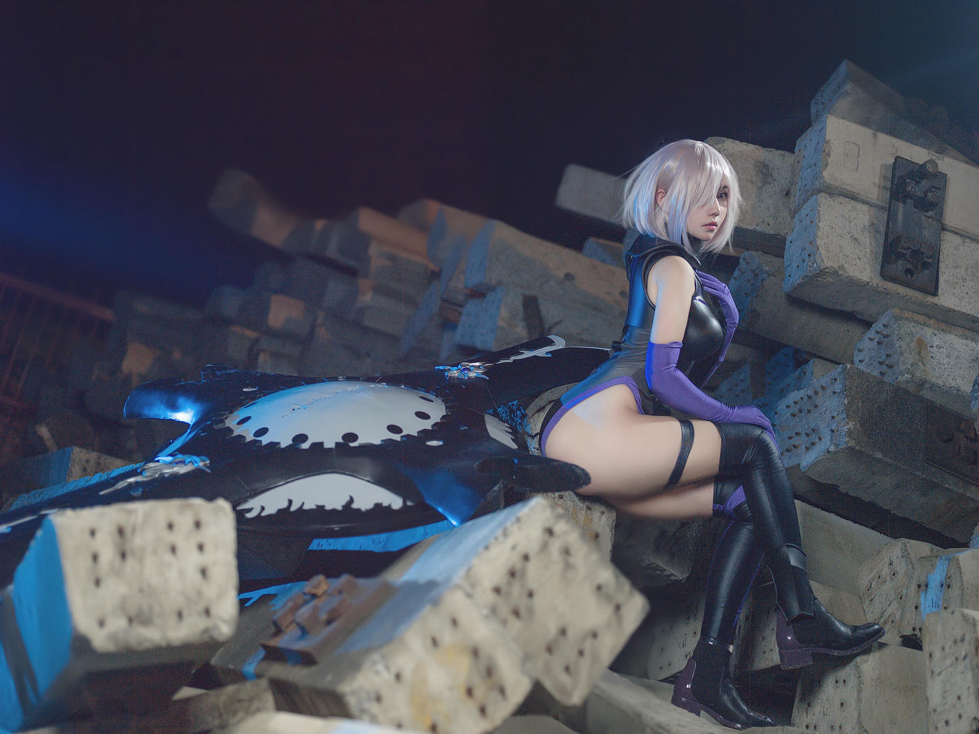 镜酱 NO.007 玛修 [9P 47.1MB]_第1集