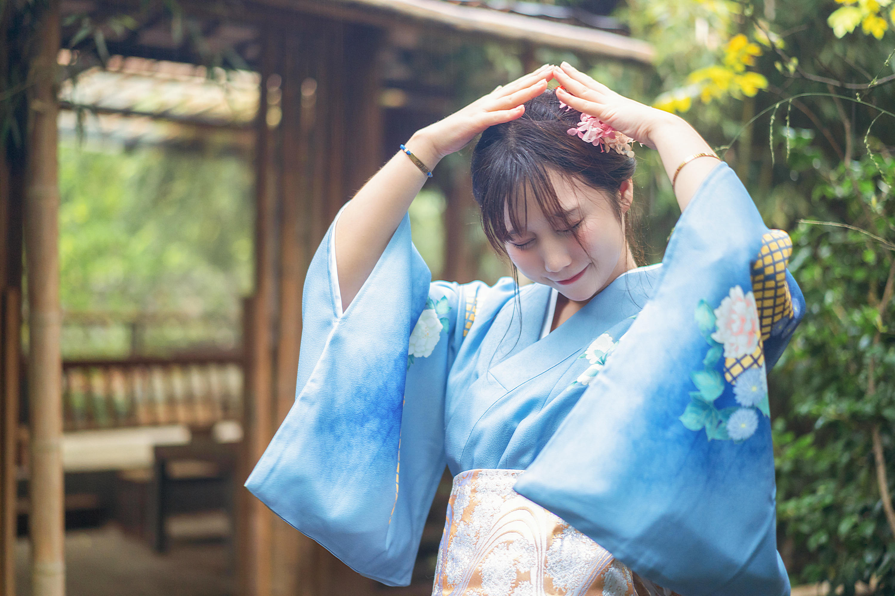 镜酱 NO.008 私奔之和服 [19P 306MB]_第1集