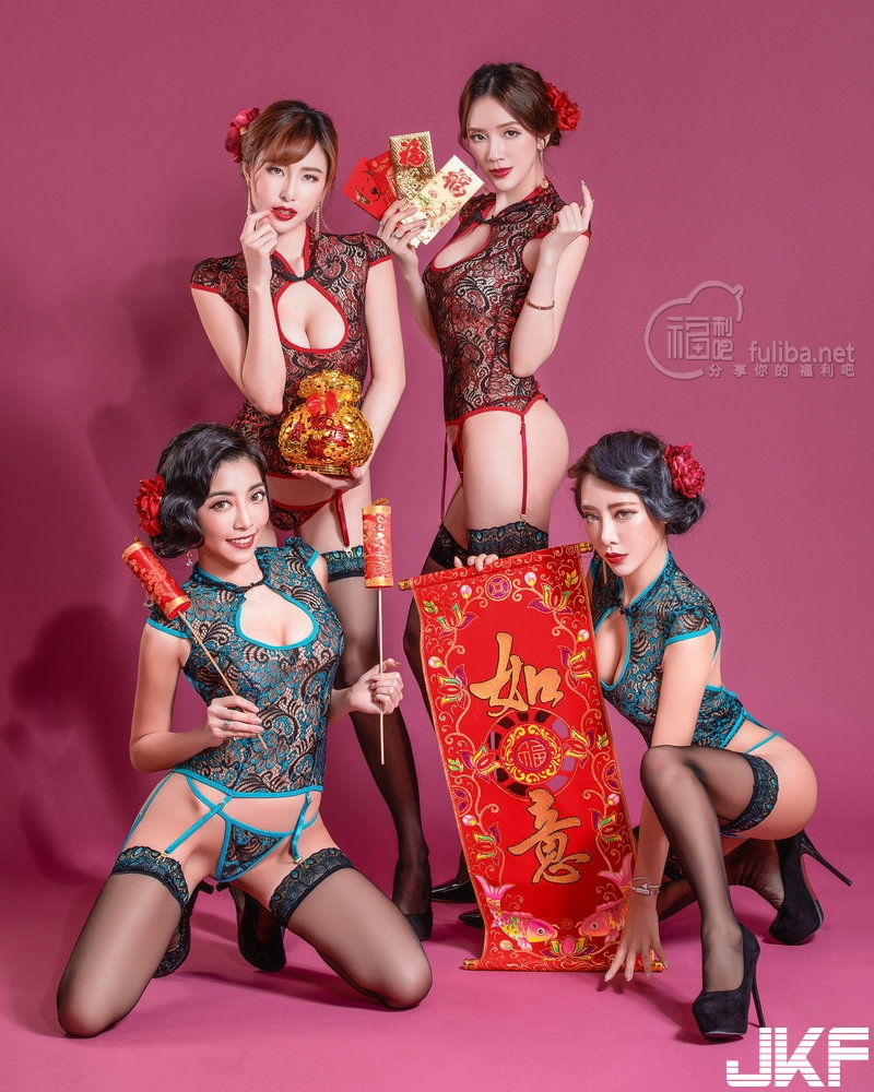 JVID -  JKF - 拜年视频 3V_第1集