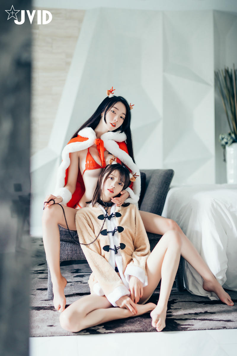JVID NO.648 飄飄 妍妍 聖誕女 [149P1V 206MB]_第5集