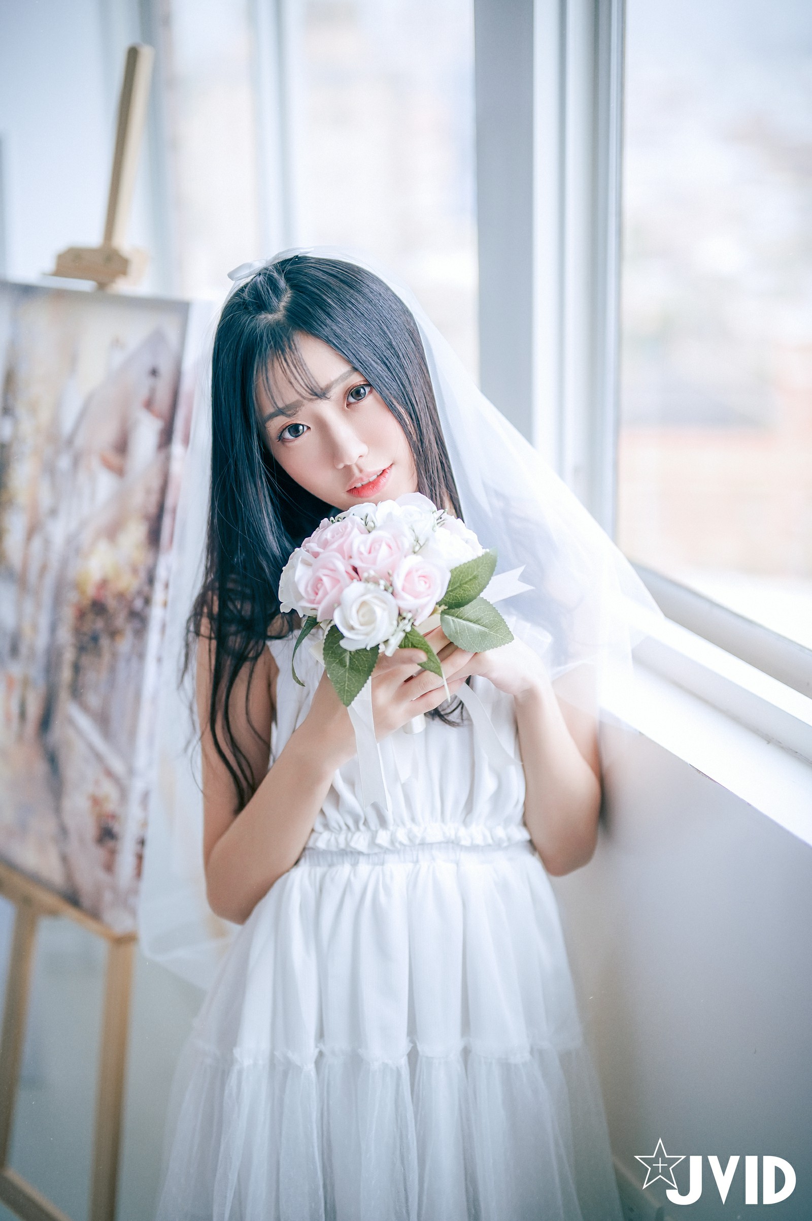 JVID NO.779 妍妍 純白の花嫁 [235P 118M]_第9集