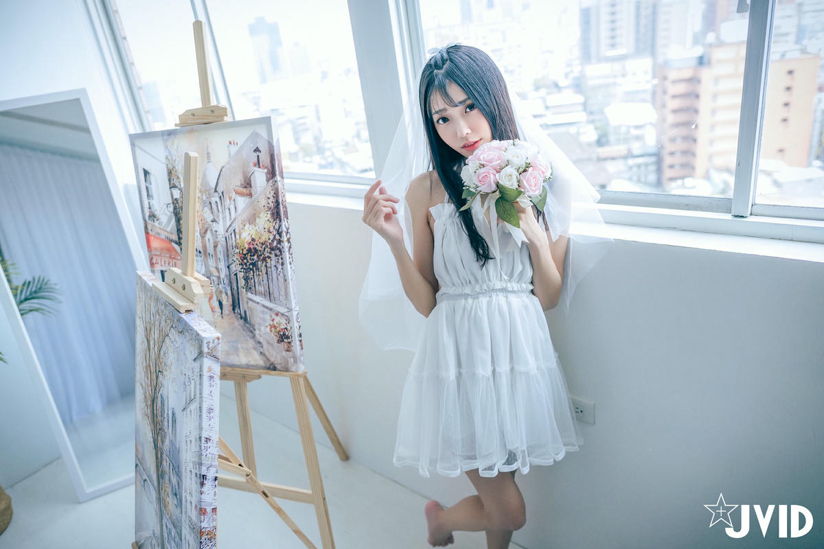 JVID NO.779 妍妍 純白の花嫁 [235P 118M]_第9集