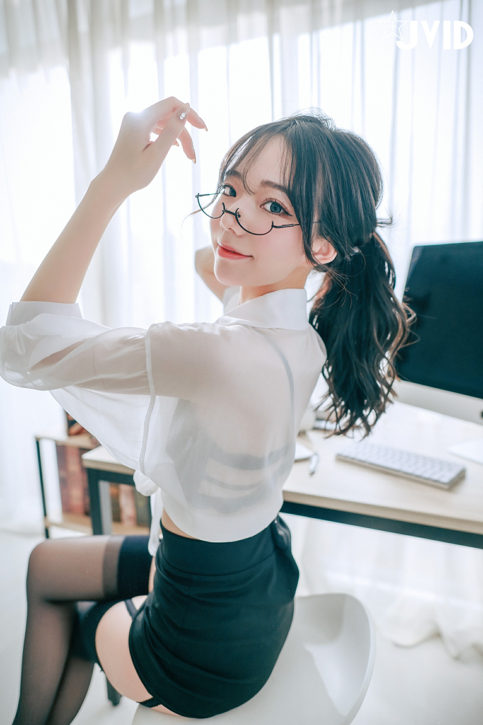 JVID NO.786 啾啾 淫欲小秘書 [167P+1V／352MB]_第8集