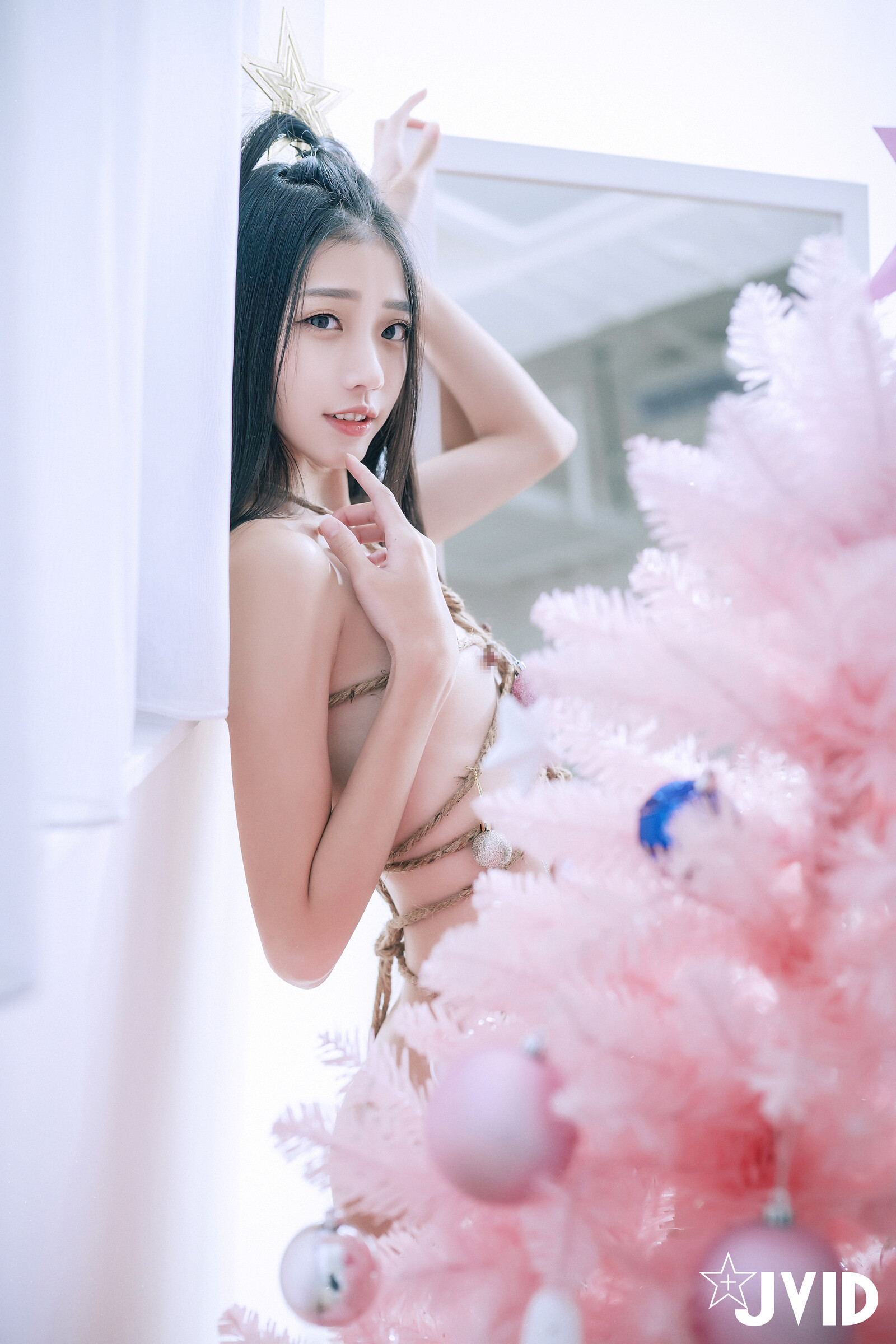 JVID NO.802 Angel（妍妍）聖誕樹化身 [149P+1V／224MB]_第2集