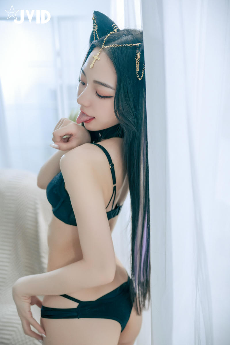 JVID NO.827 啾啾❤️用牛奶黑貓娘❤️[201P1V 907MB]_第2集