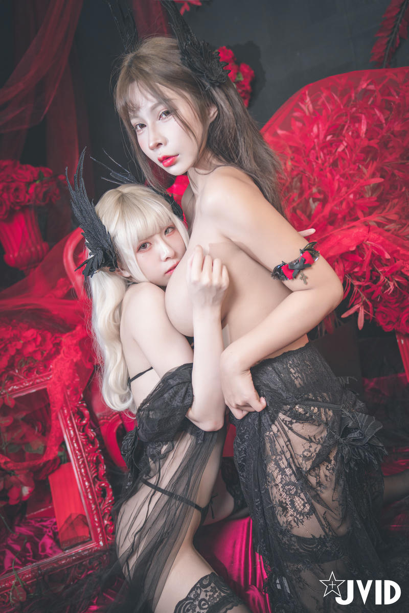 JVID NO.954 黎菲儿 & 艾妃 万圣节系列 [166P2V 849MB]_第8集