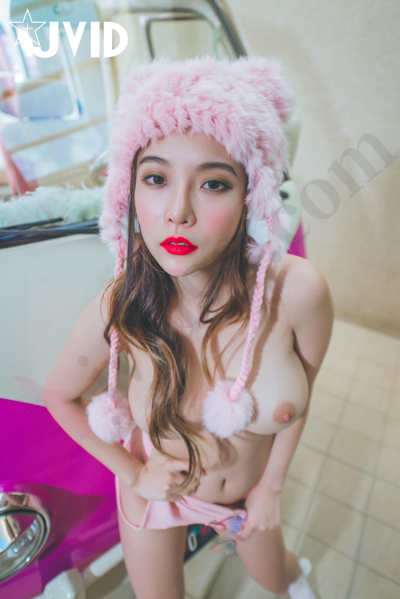 JVID 極上美乳 NO.1時尚甜心Jenny 近全裸の溢出登場!!! 50P_第1集