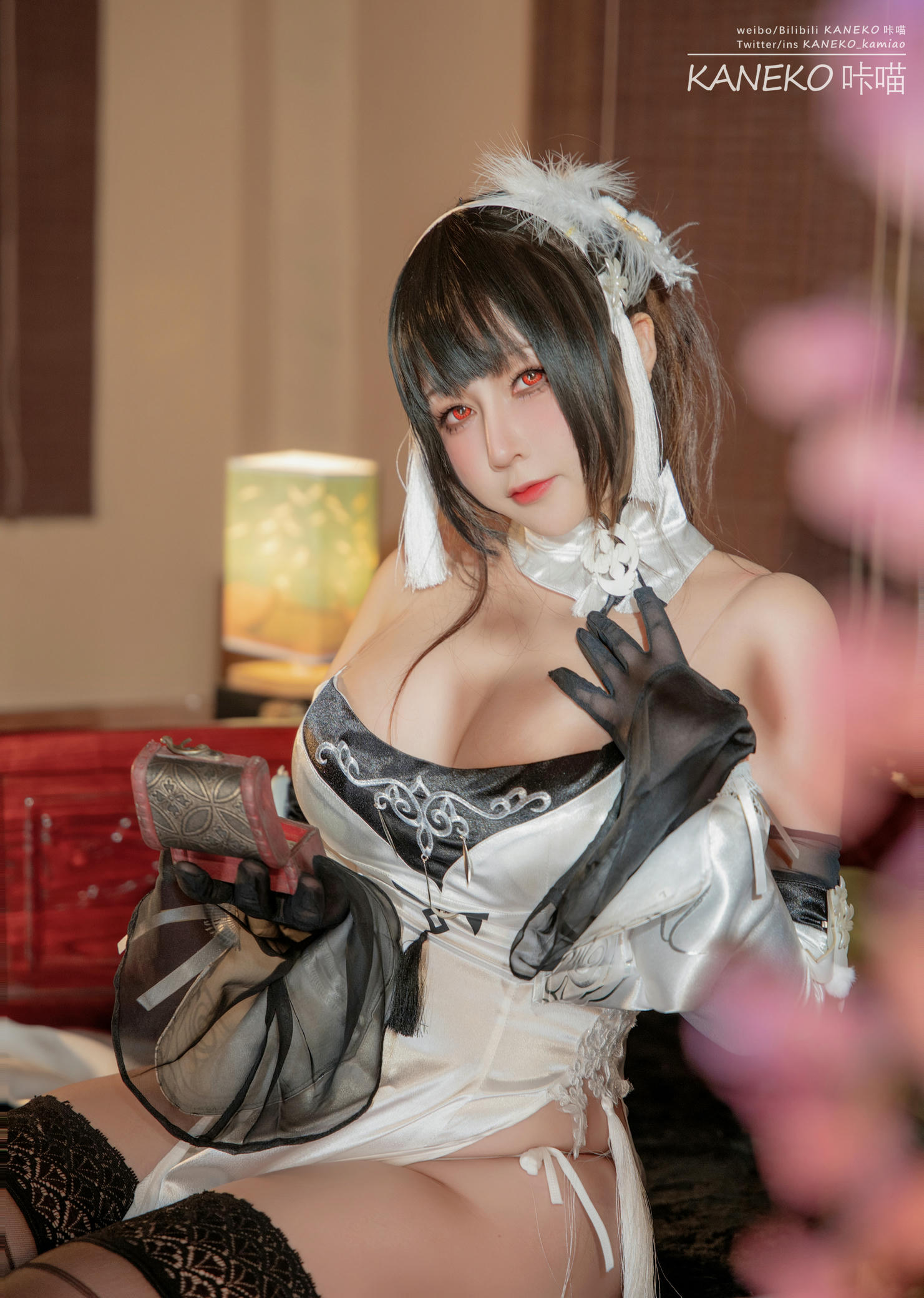 KANEKO_咔喵 NO.020 镇海 白旗袍[30P2V 693MB]_第1集