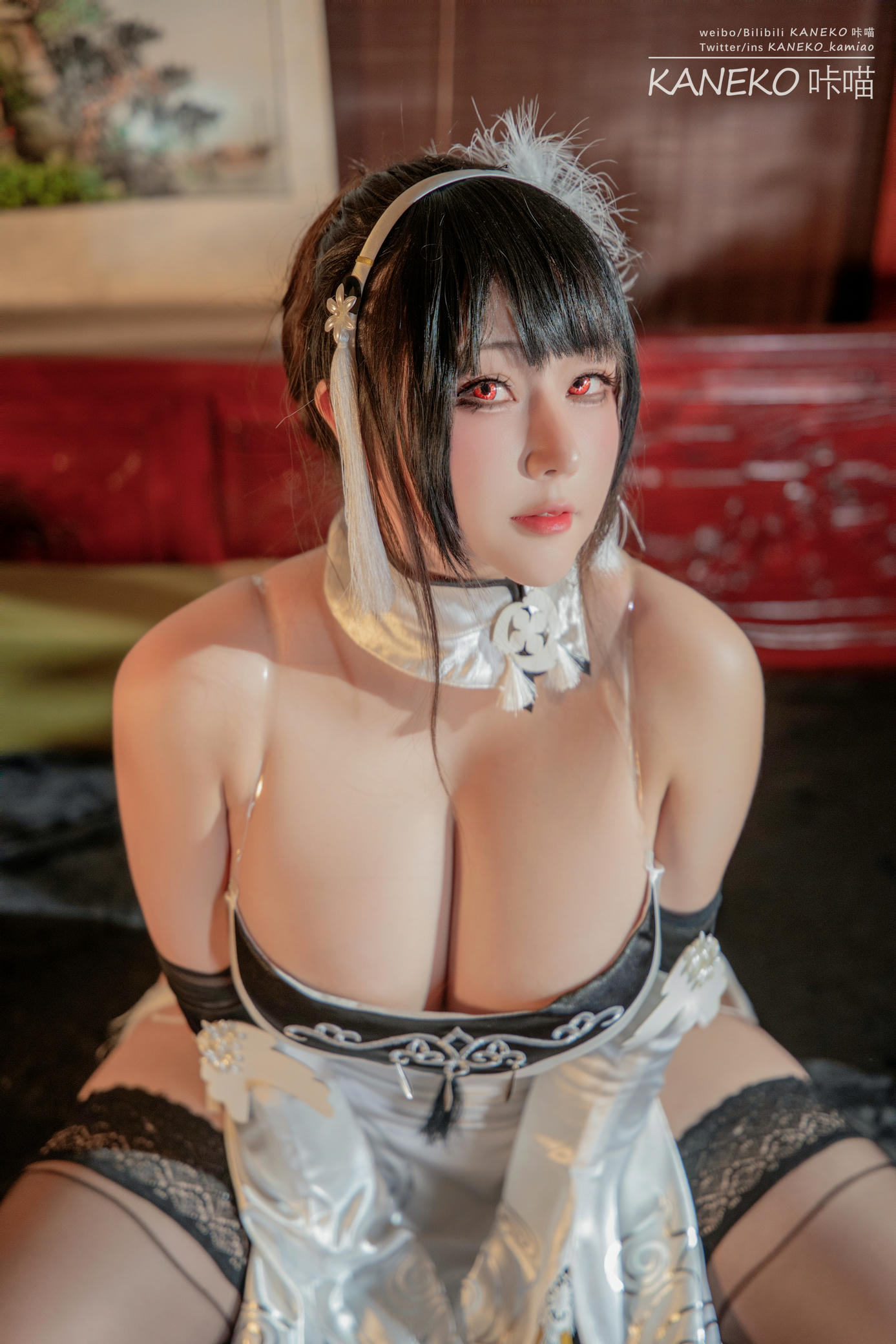 KANEKO_咔喵 NO.020 镇海 白旗袍[30P2V 693MB]_第1集