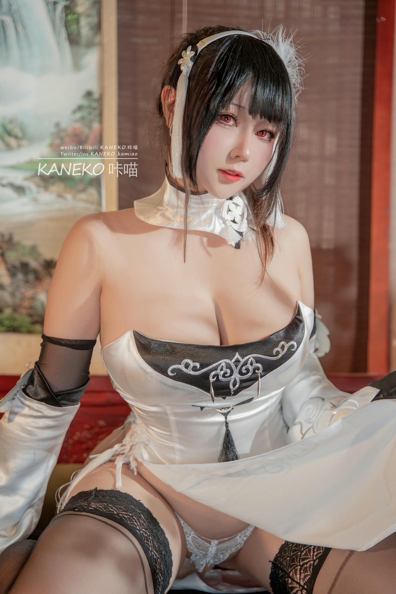 KANEKO_咔喵 NO.020 镇海 白旗袍[30P2V 693MB]_第1集