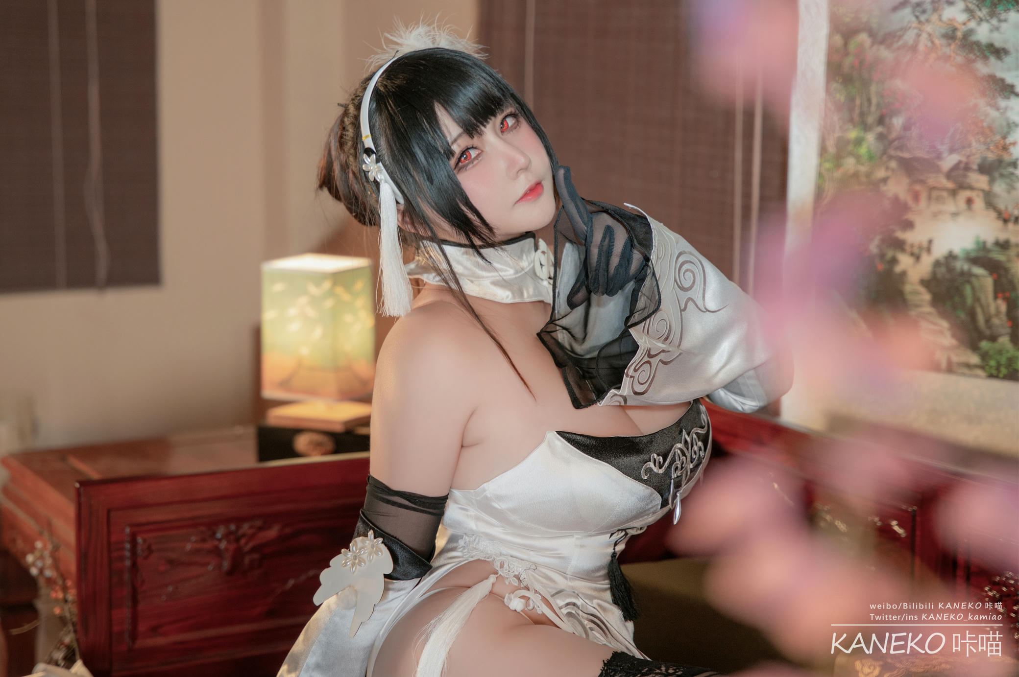 KANEKO_咔喵 NO.020 镇海 白旗袍[30P2V 693MB]_第1集