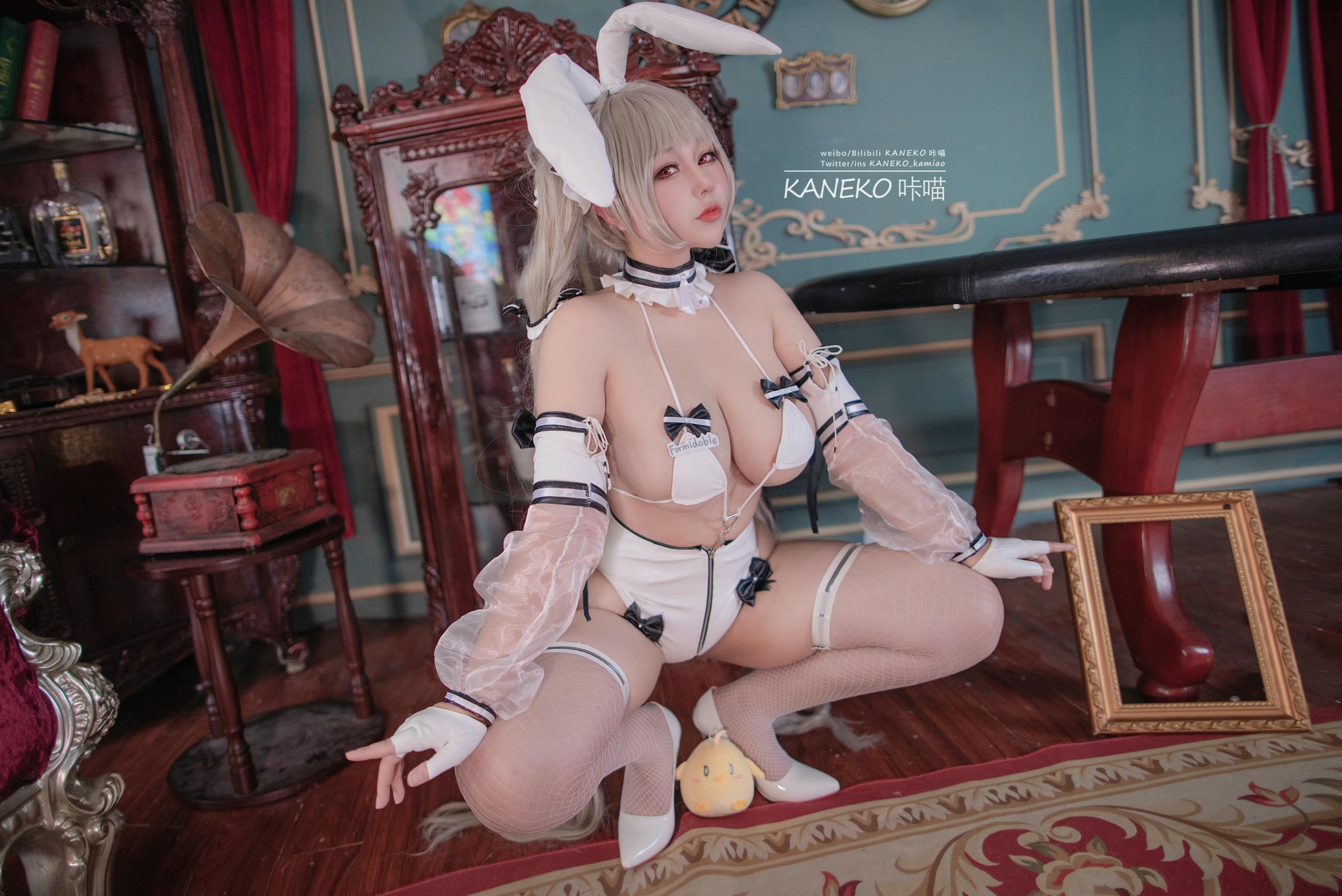 KANEKO_咔喵 NO.022 碧蓝航线 可畏兔女郎[48P 2V 2.07G]_第1集