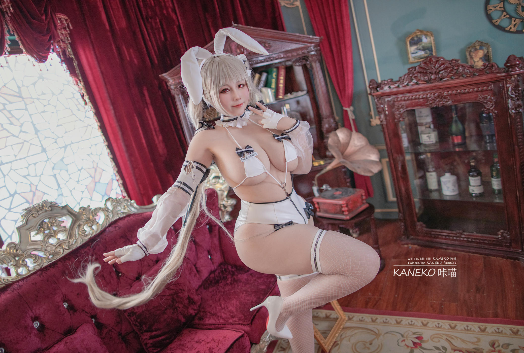 KANEKO_咔喵 NO.022 碧蓝航线 可畏兔女郎[48P 2V 2.07G]_第2集