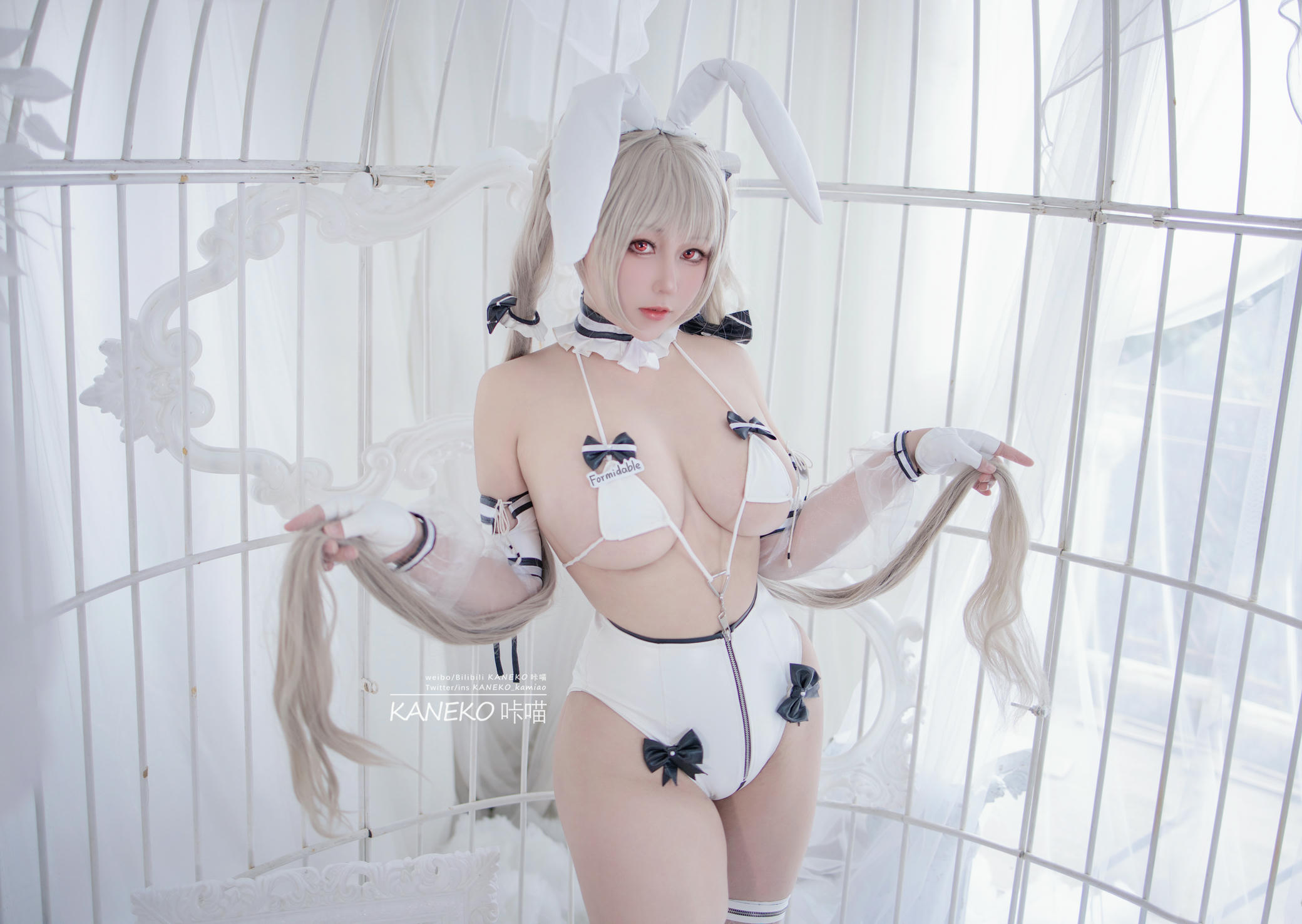 KANEKO_咔喵 NO.022 碧蓝航线 可畏兔女郎[48P 2V 2.07G]_第3集