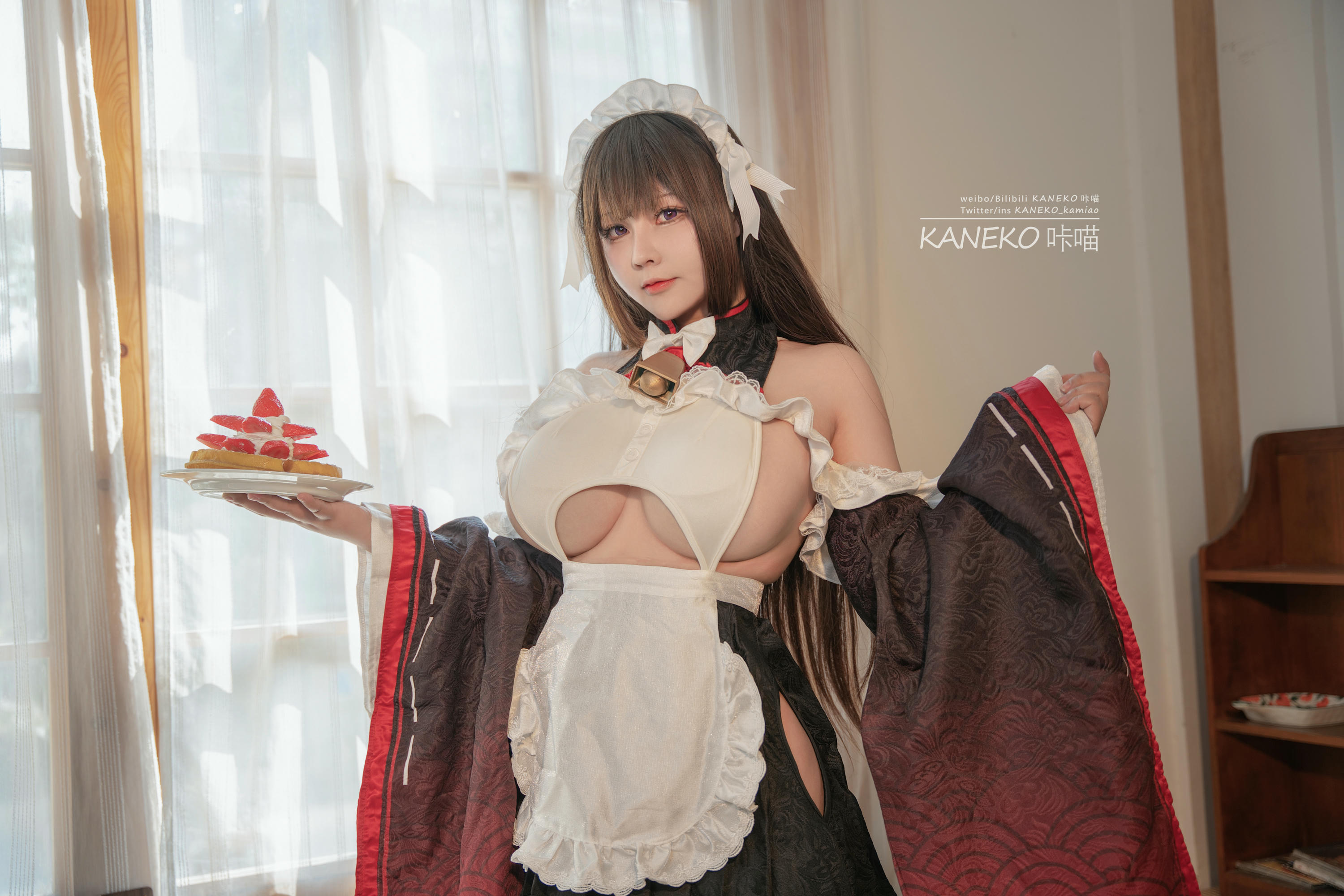 KANEKO_咔喵 NO.025 樫野牛牛女仆[35P 2V 982.8M]_第1集