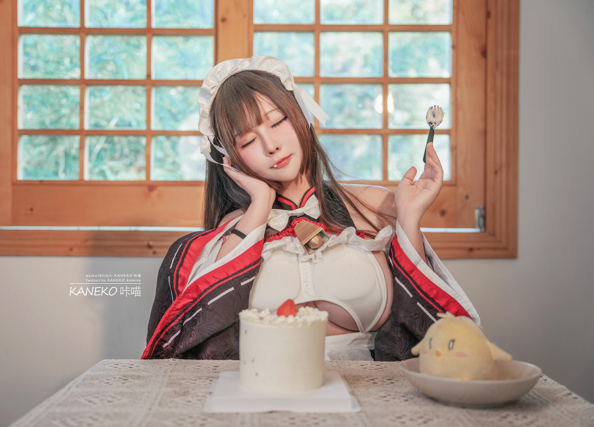 KANEKO_咔喵 NO.025 樫野牛牛女仆[35P 2V 982.8M]_第1集