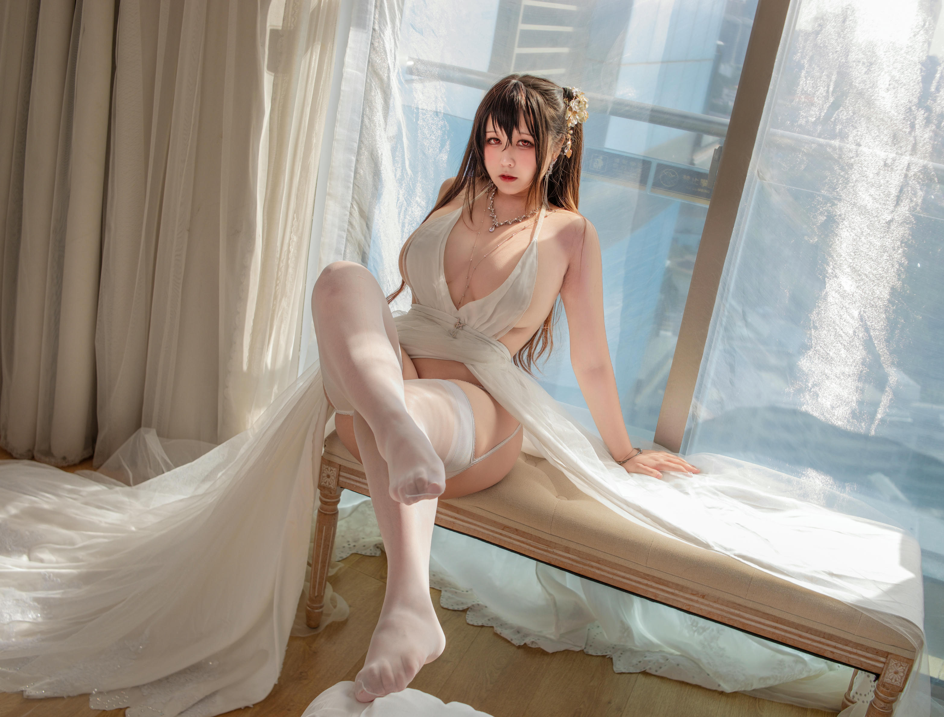 KANEKO_咔喵 NO.028 大凤花嫁2.0 [73P4V 2.18GB]_第3集