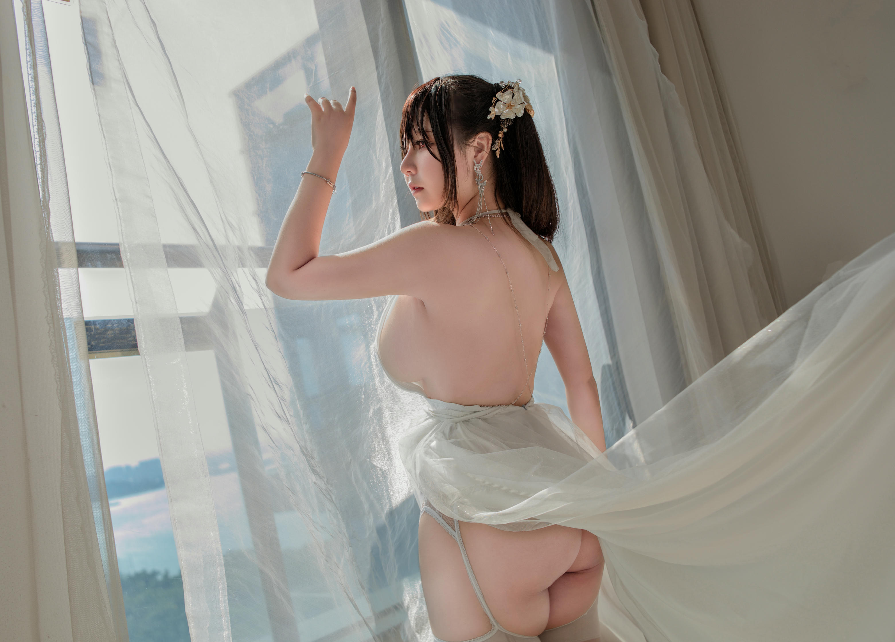 KANEKO_咔喵 NO.028 大凤花嫁2.0 [73P4V 2.18GB]_第3集