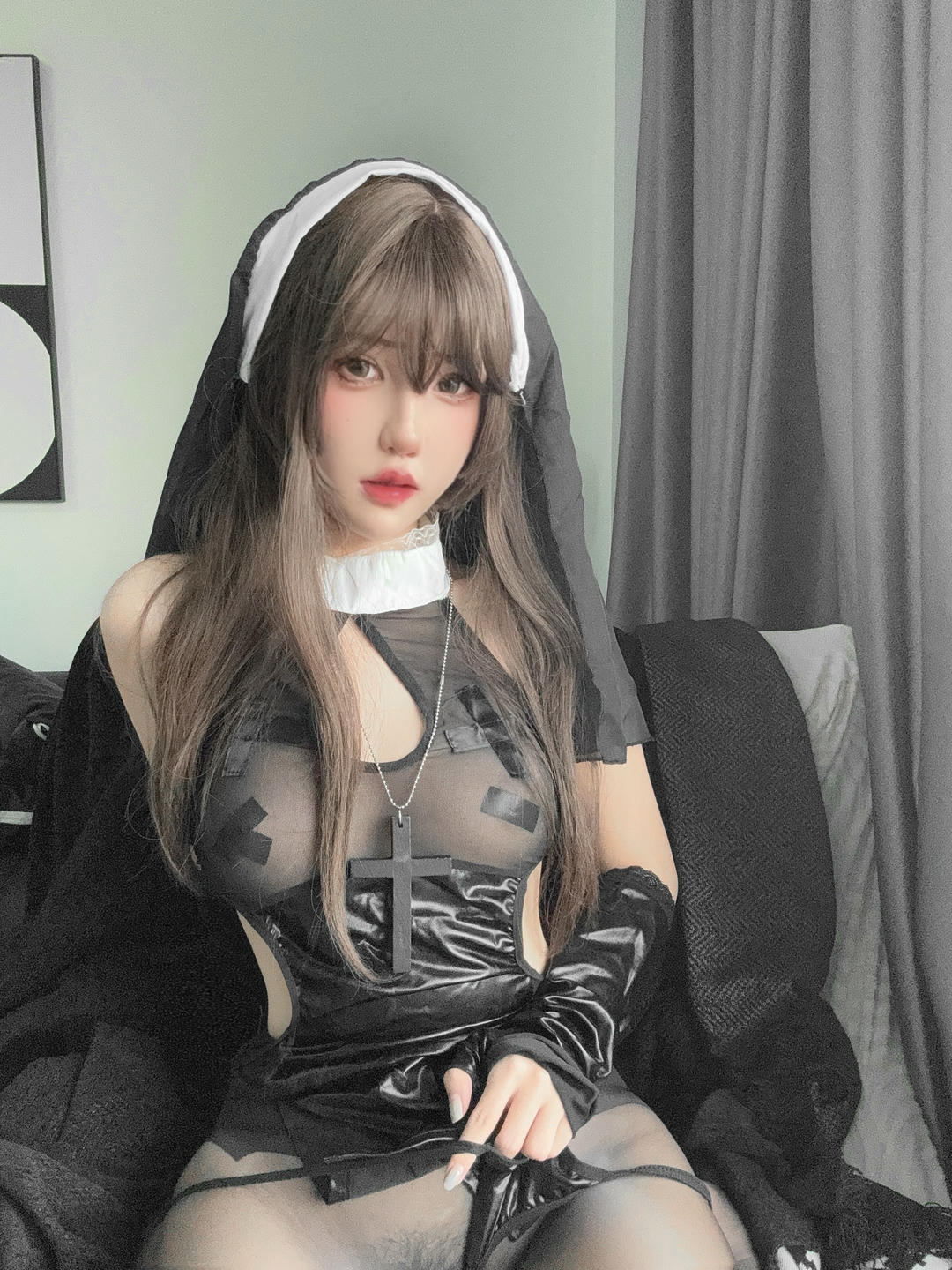 阿薰kaOri NO.019 毛毛修女[60P20GIF28V 2.08GB]_第4集