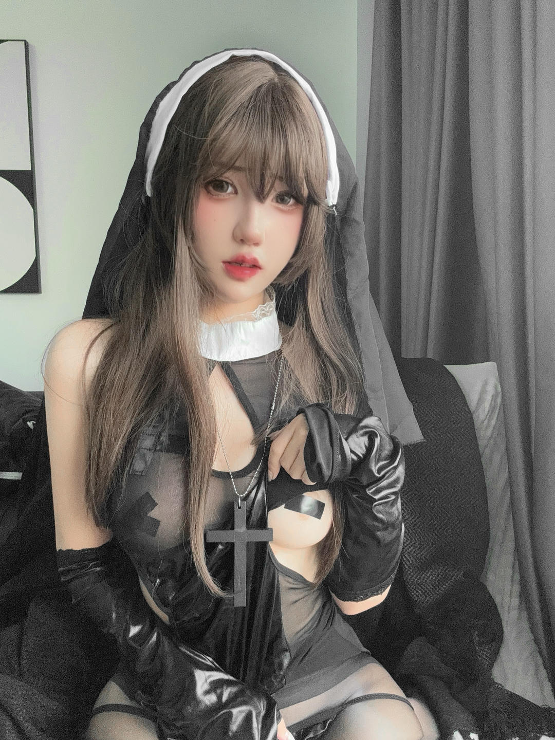 阿薰kaOri NO.019 毛毛修女[60P20GIF28V 2.08GB]_第4集