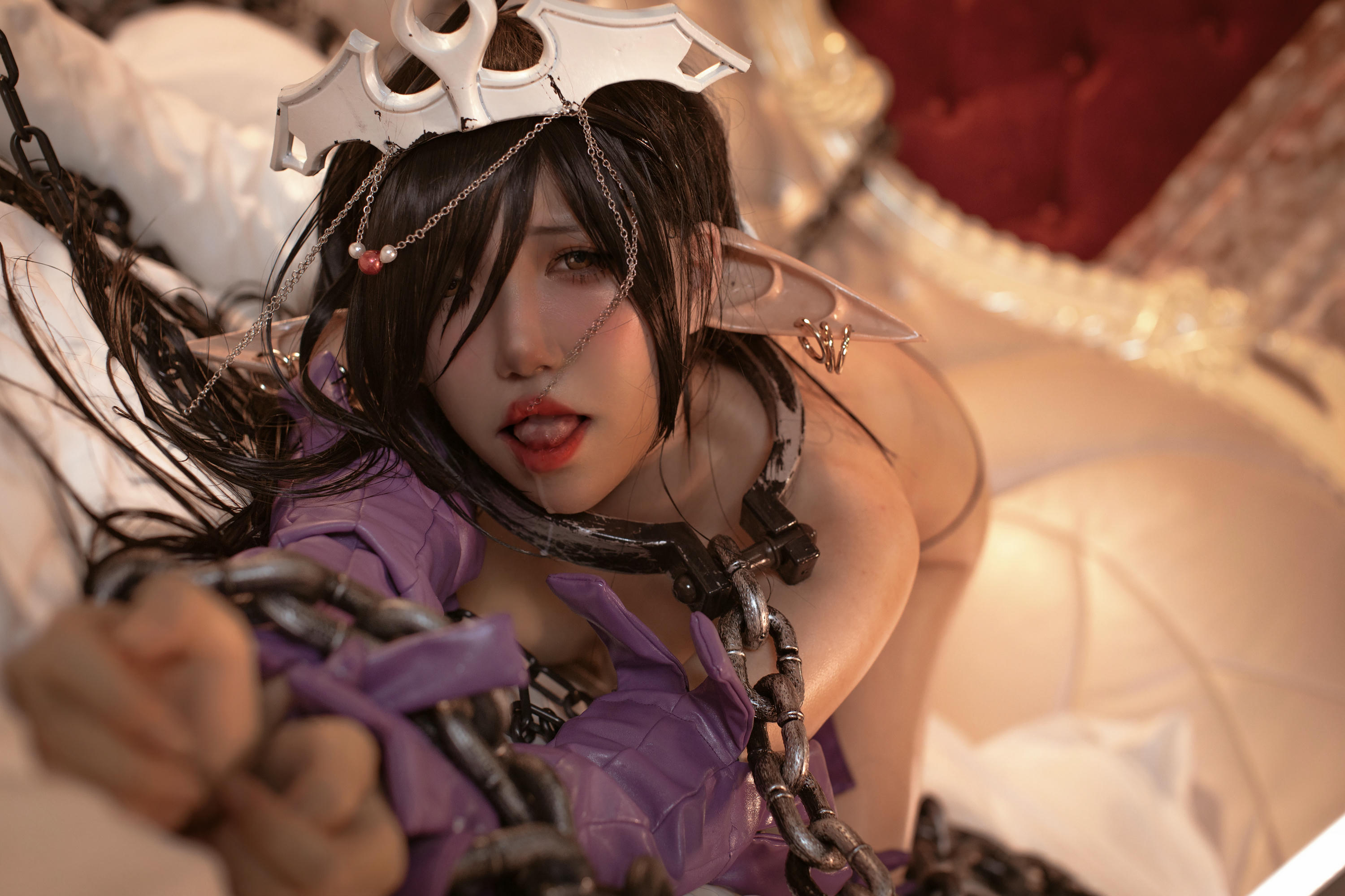 阿薰kaOri NO.020 黑獣 黑精灵女王奥利卡 [80P-673MB]_第1集