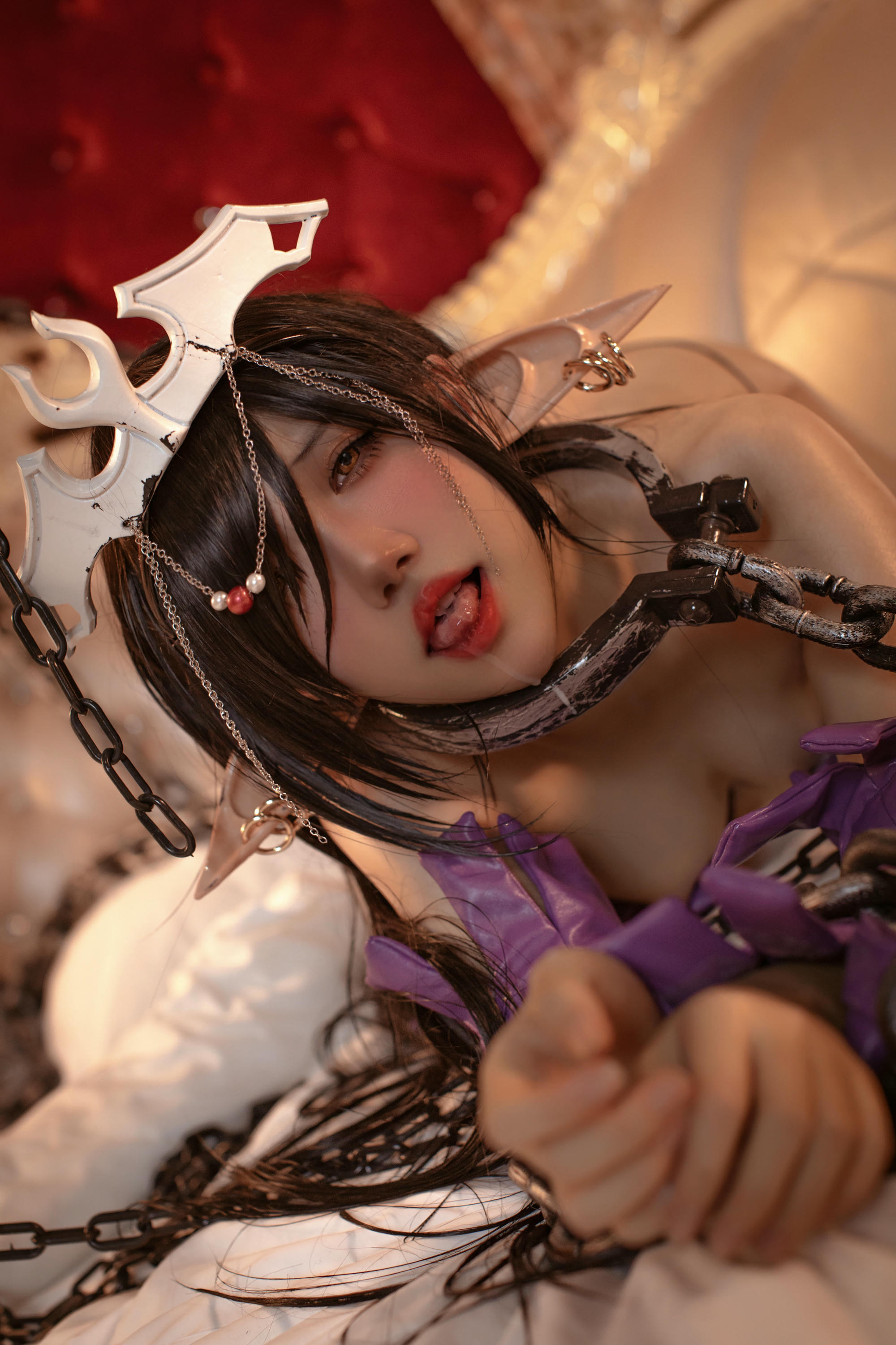 阿薰kaOri NO.020 黑獣 黑精灵女王奥利卡 [80P-673MB]_第1集