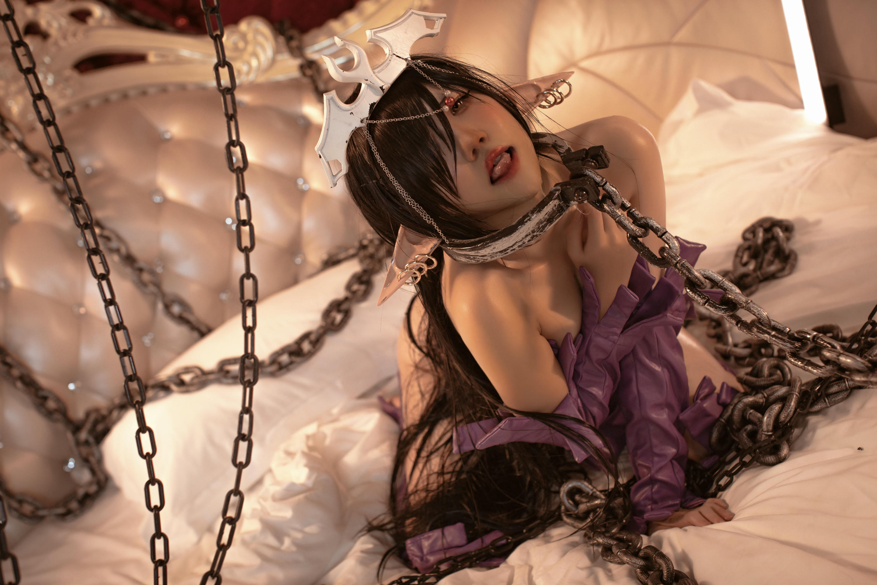 阿薰kaOri NO.020 黑獣 黑精灵女王奥利卡 [80P-673MB]_第3集