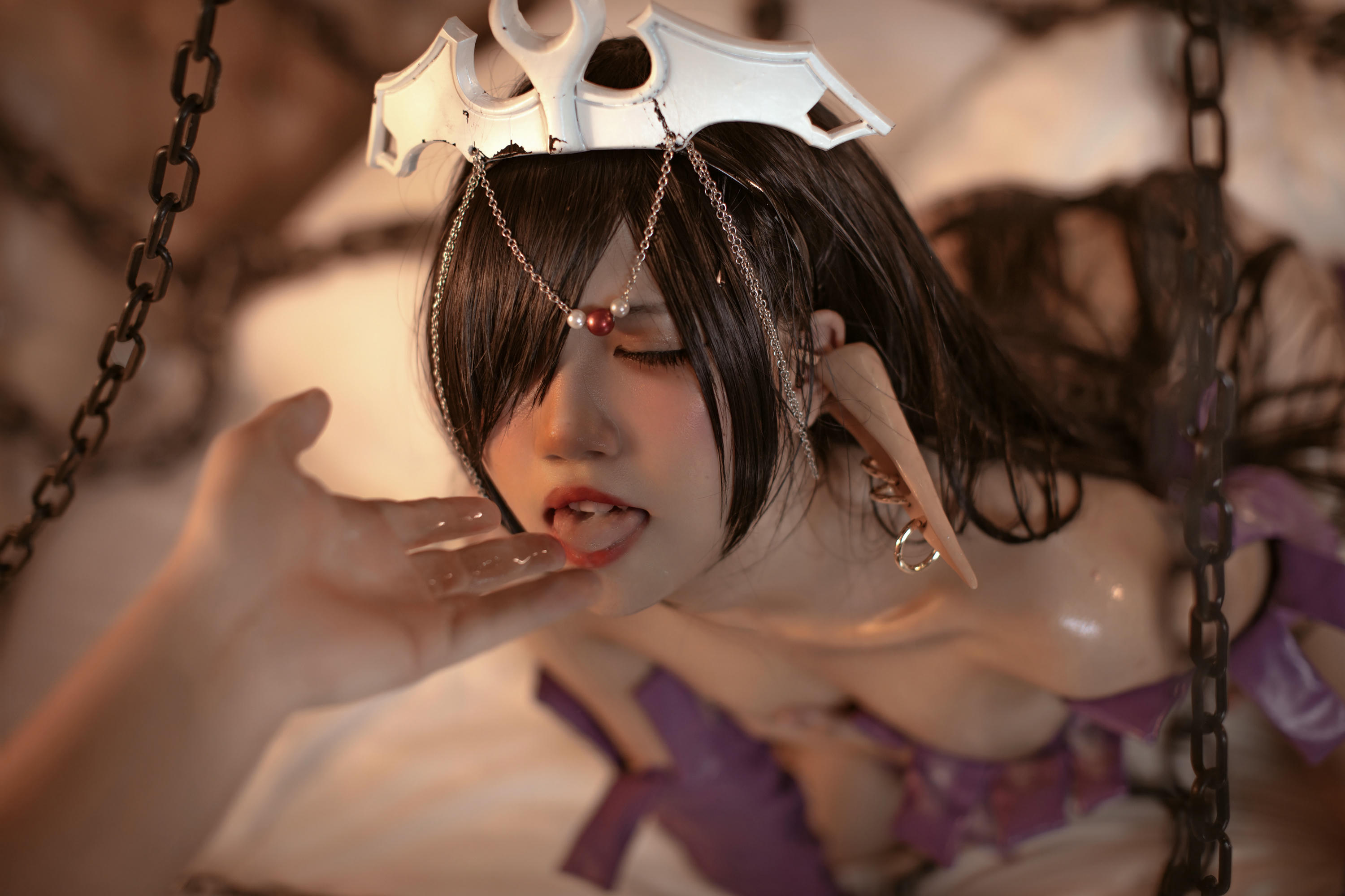 阿薰kaOri NO.020 黑獣 黑精灵女王奥利卡 [80P-673MB]_第4集