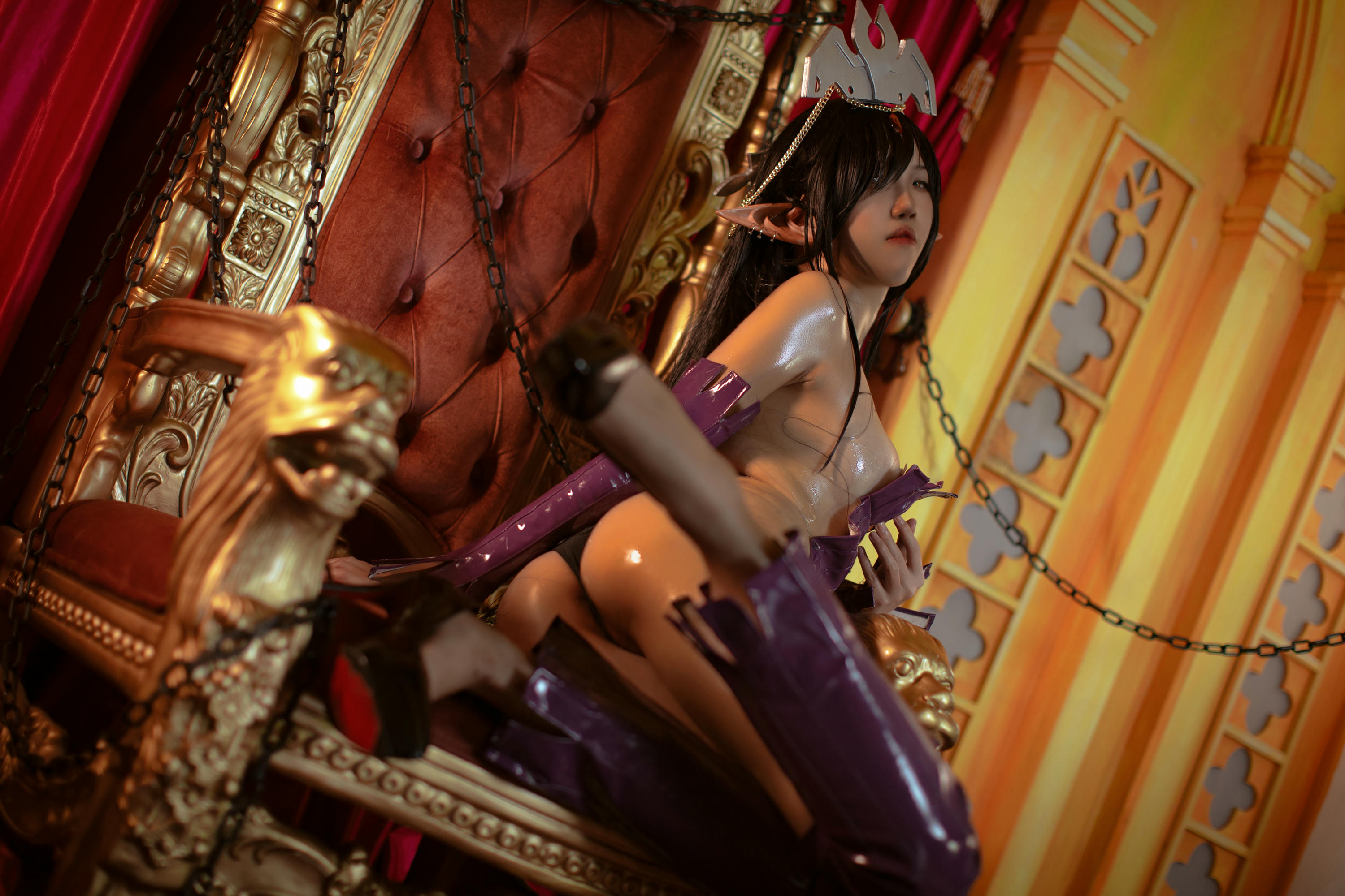 阿薰kaOri NO.020 黑獣 黑精灵女王奥利卡 [80P-673MB]_第4集