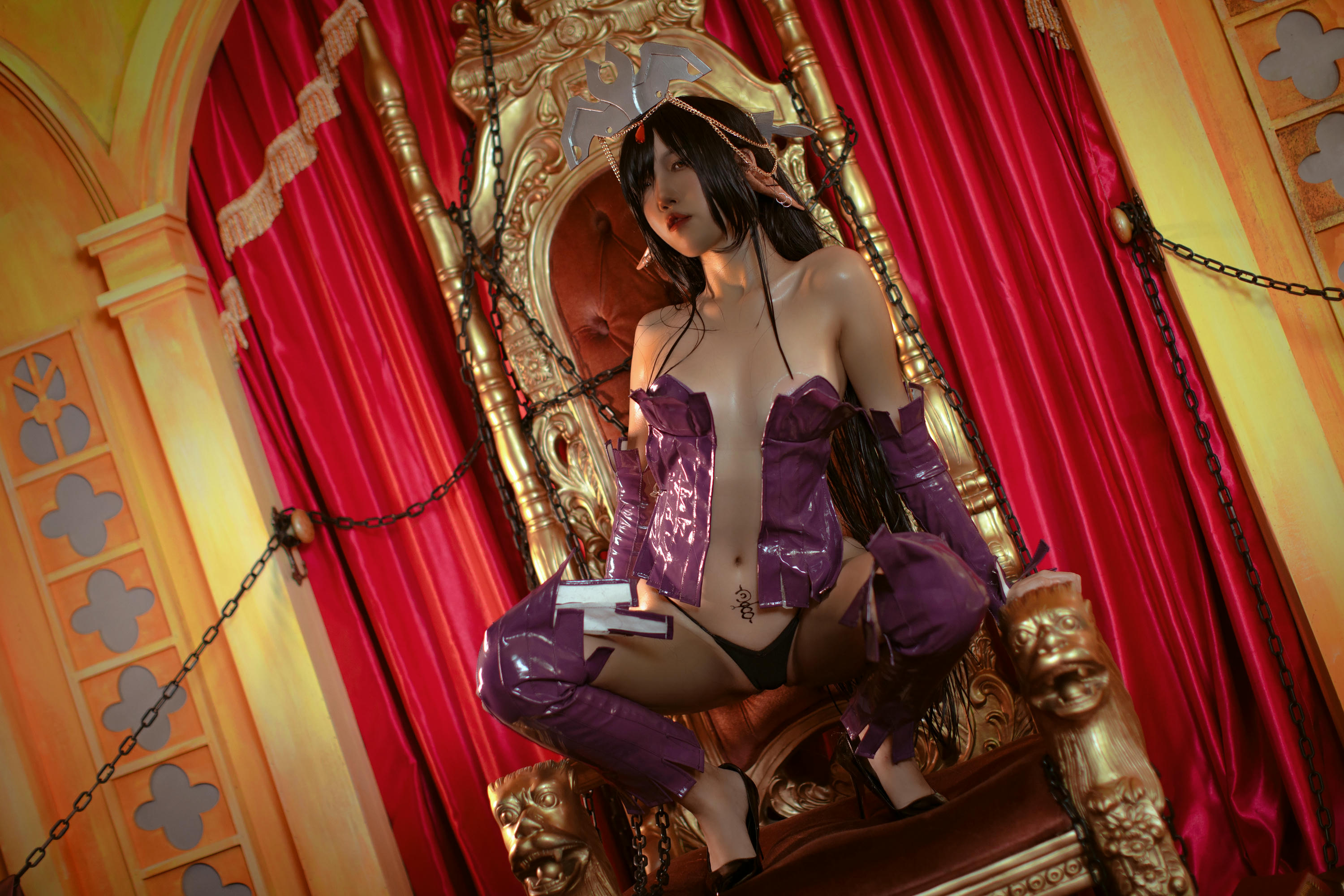 阿薰kaOri NO.020 黑獣 黑精灵女王奥利卡 [80P-673MB]_第4集