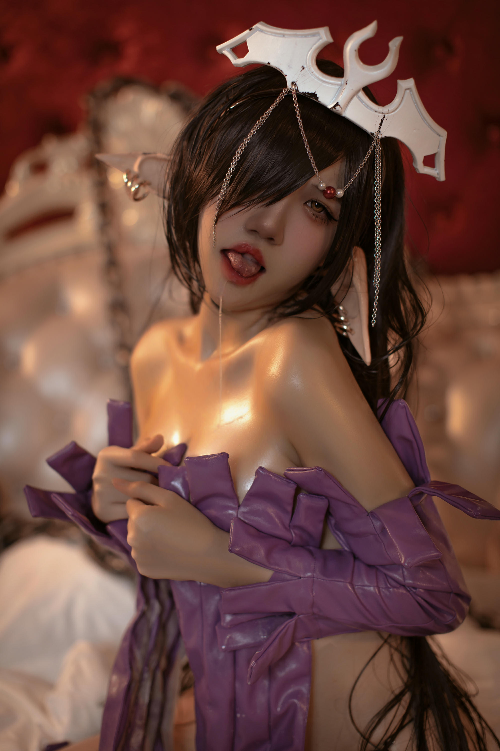 阿薰kaOri NO.020 黑獣 黑精灵女王奥利卡 [80P-673MB]_第4集