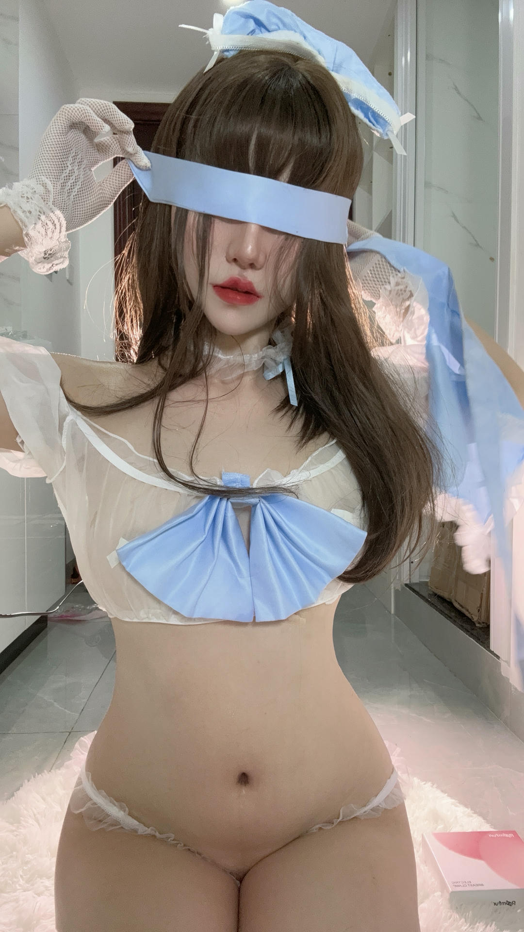 阿薰kaOri NO.024 蓝色奶油蛋糕[40P10V-520MB]_第1集