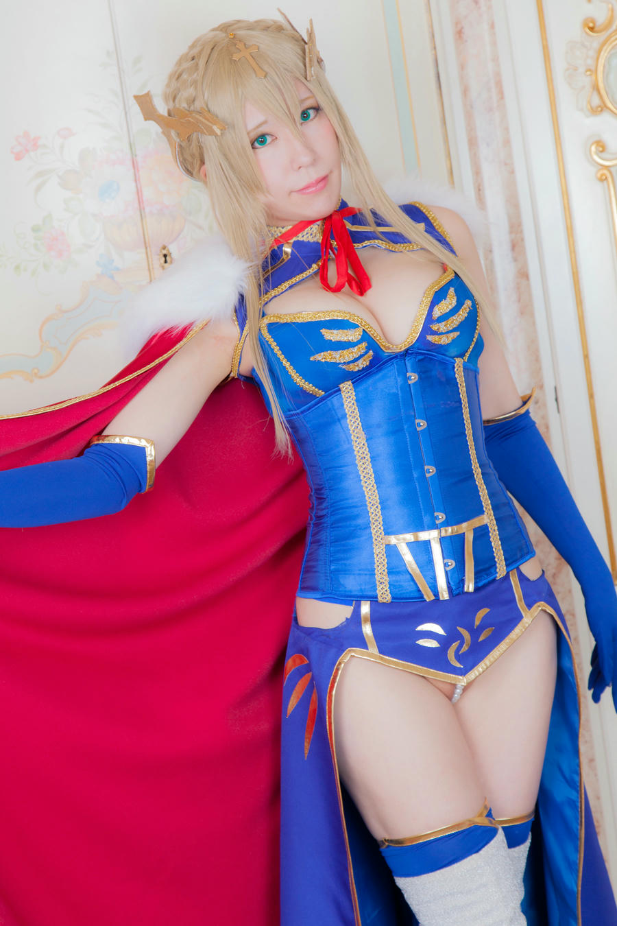 林檎蜜纪Cosplayer-HERESYNO.03 エッチな乳上の人 [131P2V-3_1.82GB]_第2集