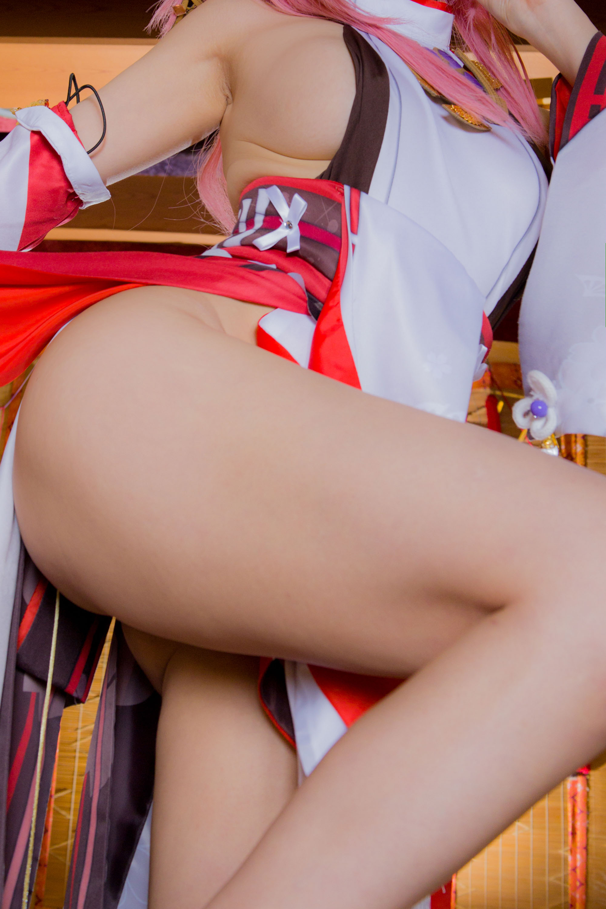 林檎蜜纪Cosplayer-HERESYNO.032 Yae Miko (Genshin Impact) [139P1V-2_1.32GB]_第1集