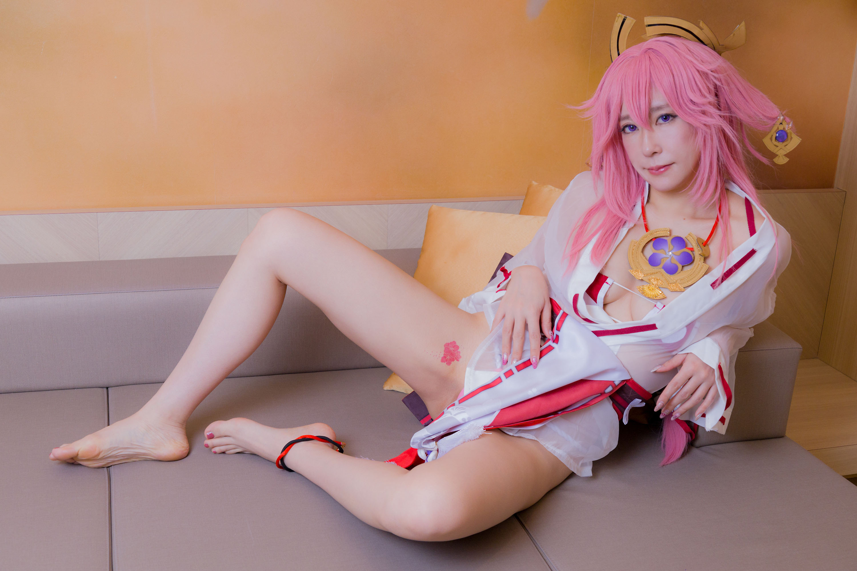 林檎蜜纪Cosplayer-HERESYNO.032 Yae Miko (Genshin Impact) [139P1V-2_1.32GB]_第5集
