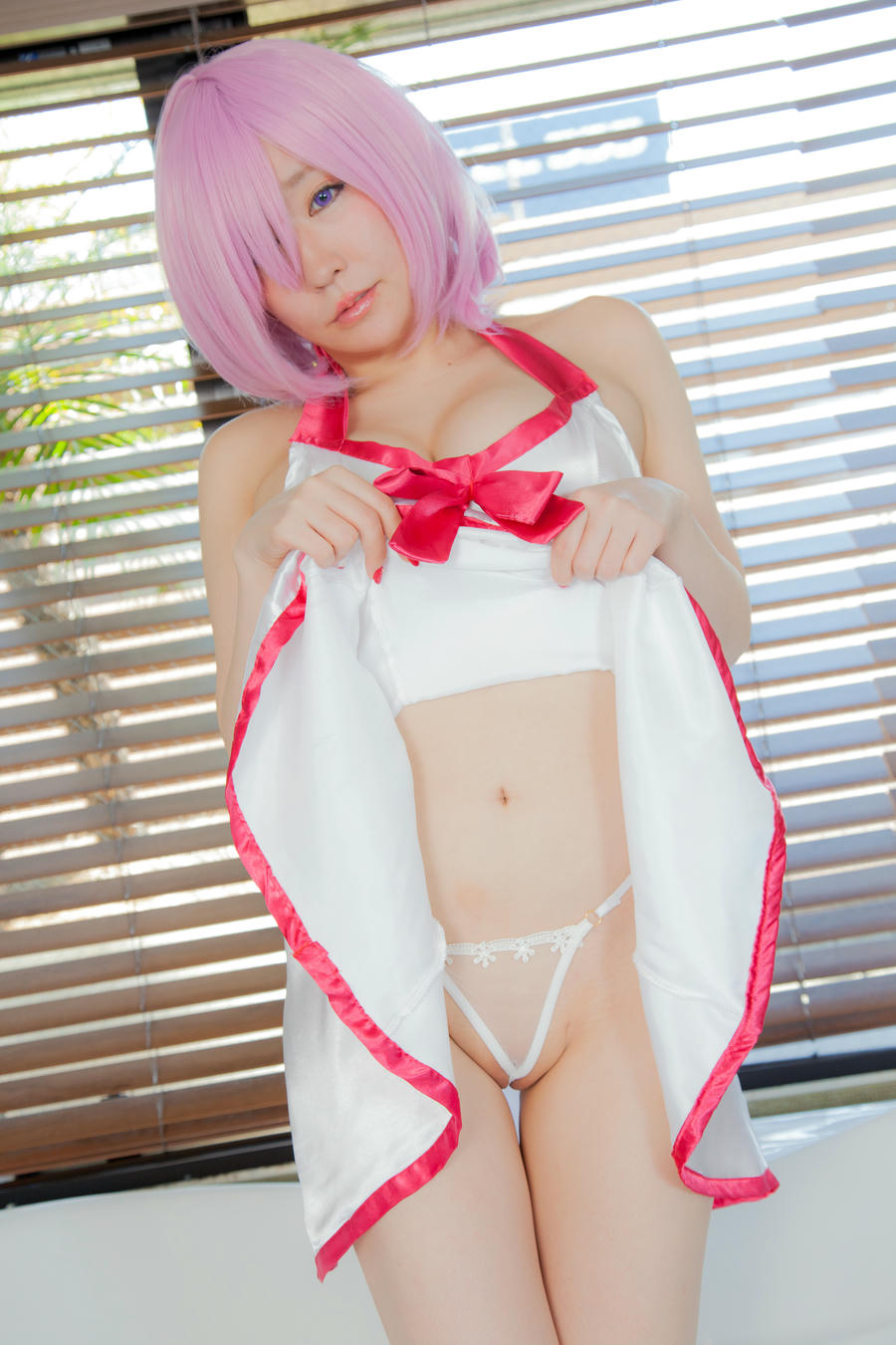 林檎蜜纪Cosplayer-HERESYNO.05 エッチなマシュの人２ [164P1V-2_1.25GB]_第3集