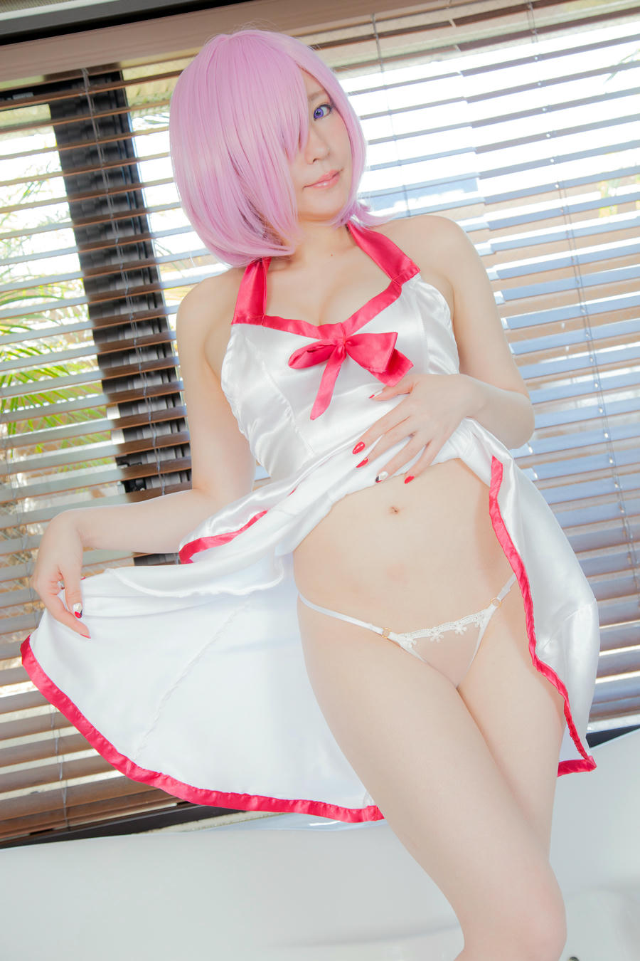 林檎蜜纪Cosplayer-HERESYNO.05 エッチなマシュの人２ [164P1V-2_1.25GB]_第4集