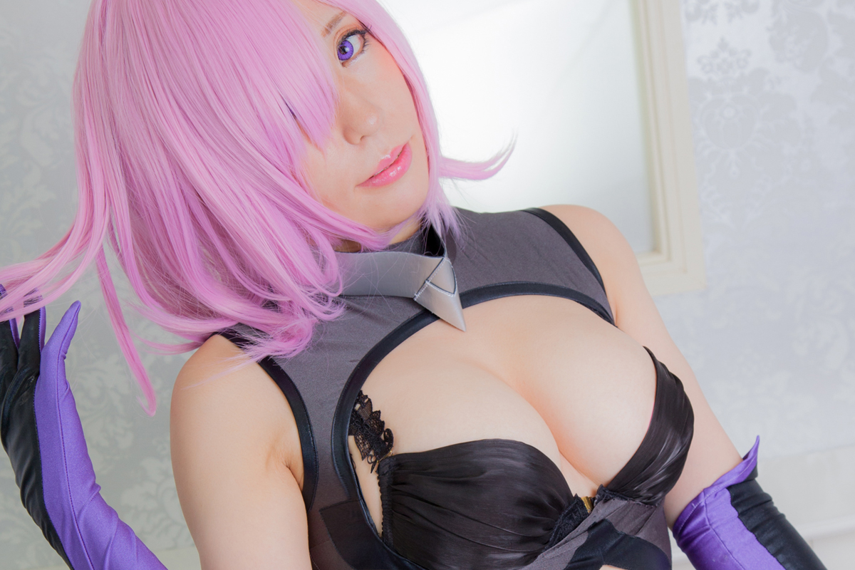 林檎蜜纪Cosplayer-HERESYNO.01 エッチなマシュの人 [162P1V-1_1.22GB]_第3集