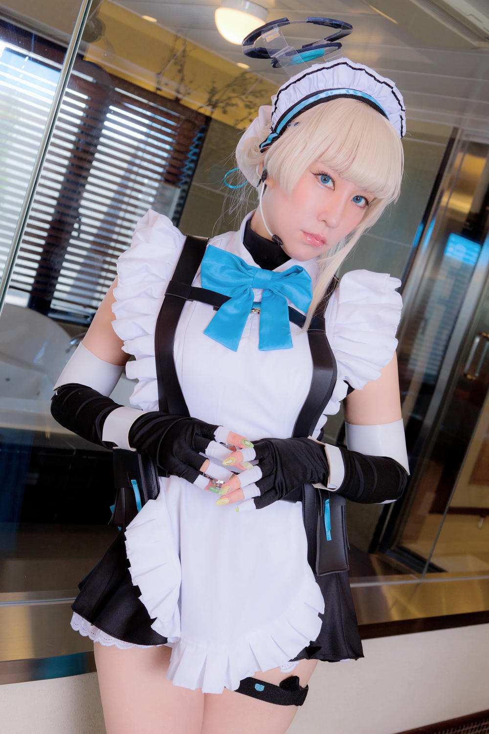 林檎蜜纪Cosplayer-HERESYNO_1.012 Maruhi Archive Asuma Toki (Blue Archive) [153P-195MB]_第1集