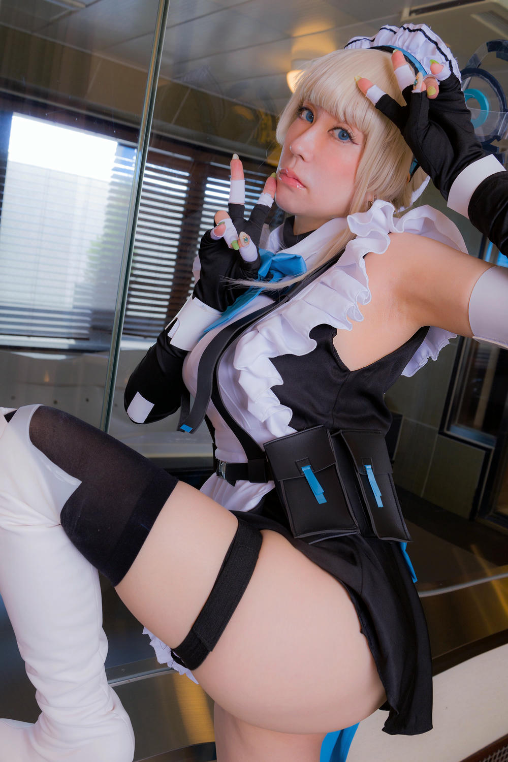 林檎蜜纪Cosplayer-HERESYNO_1.012 Maruhi Archive Asuma Toki (Blue Archive) [153P-195MB]_第1集