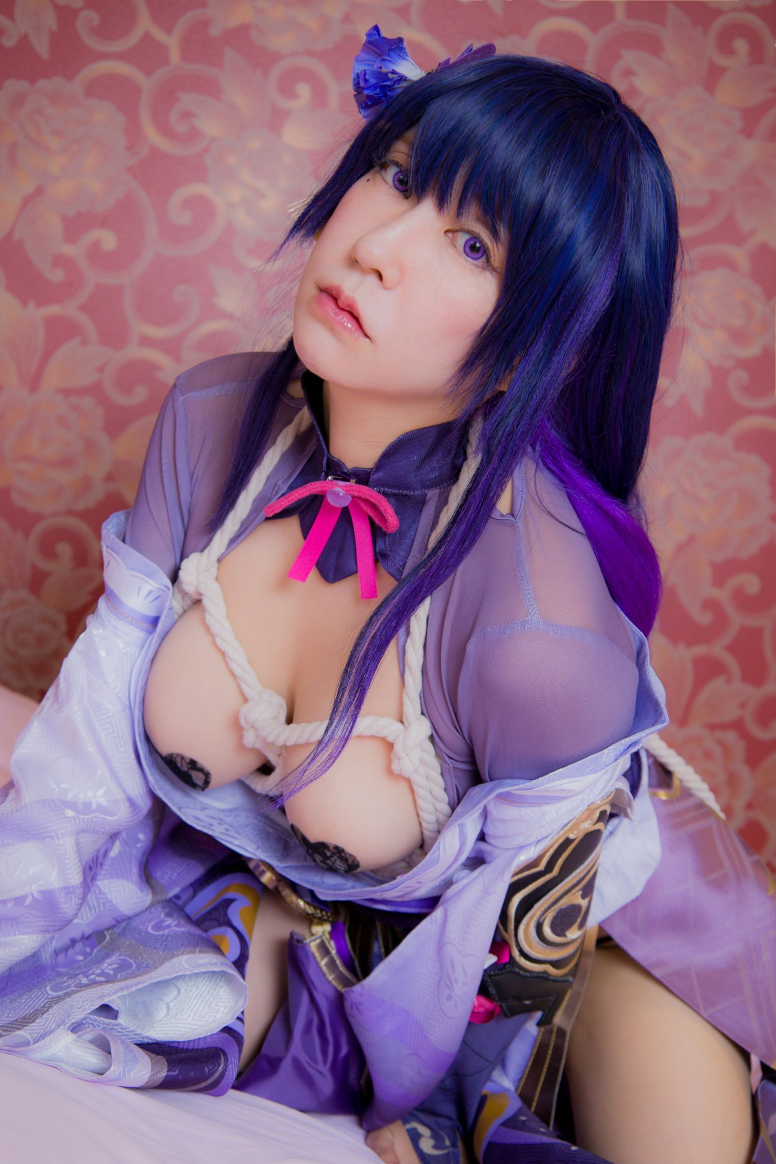 林檎蜜纪Cosplayer-HERESYNO_1.014 Raiden Shogun [145P-43MB]_第1集