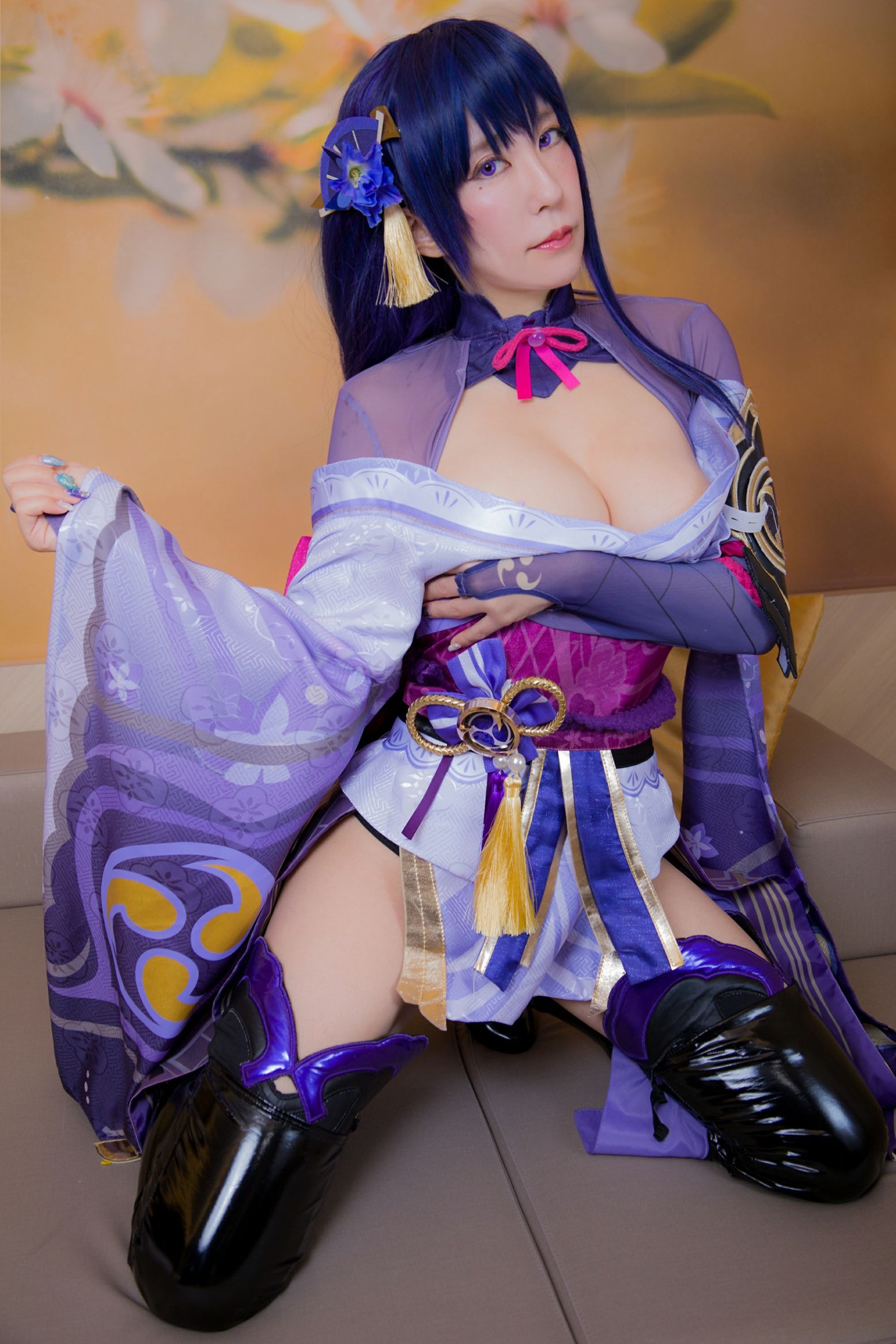 林檎蜜纪Cosplayer-HERESYNO_1.014 Raiden Shogun [145P-43MB]_第1集